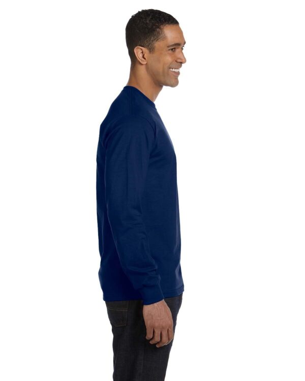 Gildan Adult 5.5 oz., 50/50 Long-Sleeve T-Shirt - Image 2
